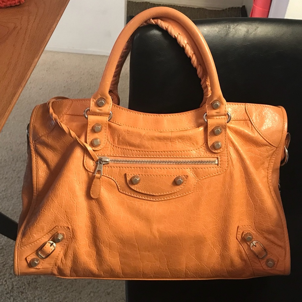 BALENCIAGA HANDBAG Classic City size 12 hardware